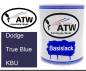 Preview: Dodge, True Blue, KBU: 1L Lackdose, von ATW Autoteile West.